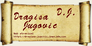 Dragiša Jugović vizit kartica